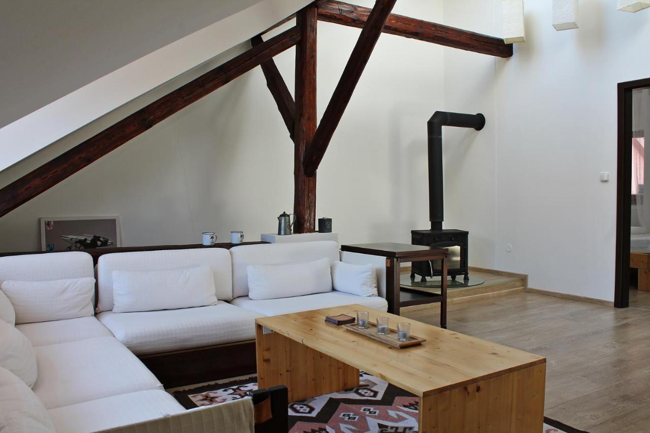 Attic With Parking, Near The Center Of Cb - 110M2 Apartment Ceske Budejovice Bagian luar foto